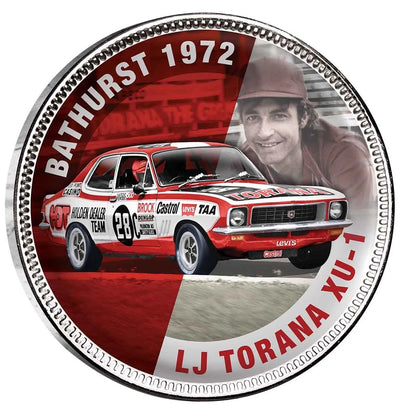 Peter Brock Bathurst Victories Silver Plated Penny 9 Coin Collection