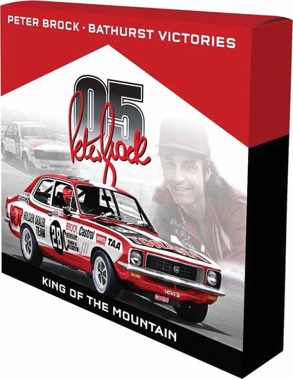 Peter Brock Bathurst Victories Silver Plated Penny 9 Coin Collection