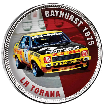 Peter Brock Bathurst Victories Silver Plated Penny 9 Coin Collection