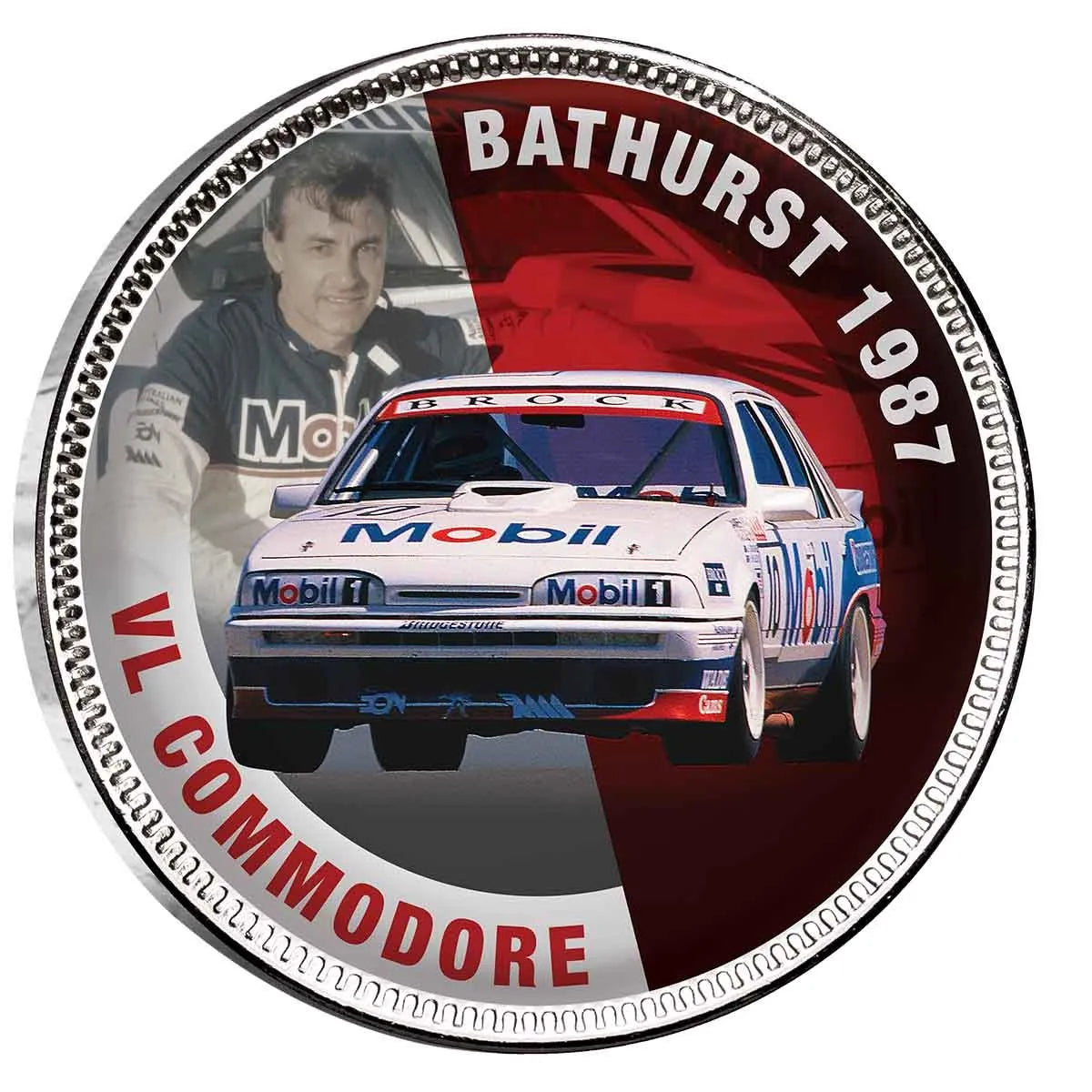 Peter Brock Bathurst Victories Silver Plated Penny 9 Coin Collection