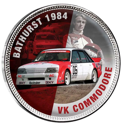 Peter Brock Bathurst Victories Silver Plated Penny 9 Coin Collection