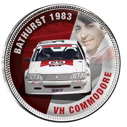 Peter Brock Bathurst Victories Silver Plated Penny 9 Coin Collection