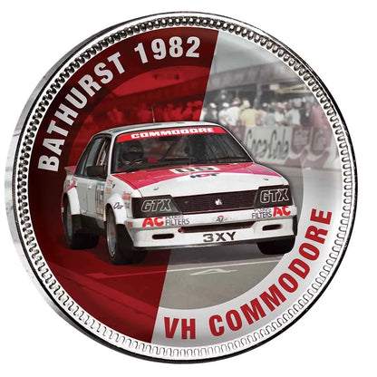 Peter Brock Bathurst Victories Silver Plated Penny 9 Coin Collection