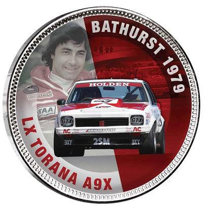 Peter Brock Bathurst Victories Silver Plated Penny 9 Coin Collection