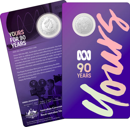 2022 20c 90th Anniversary of The ABC Uncirculated Coin