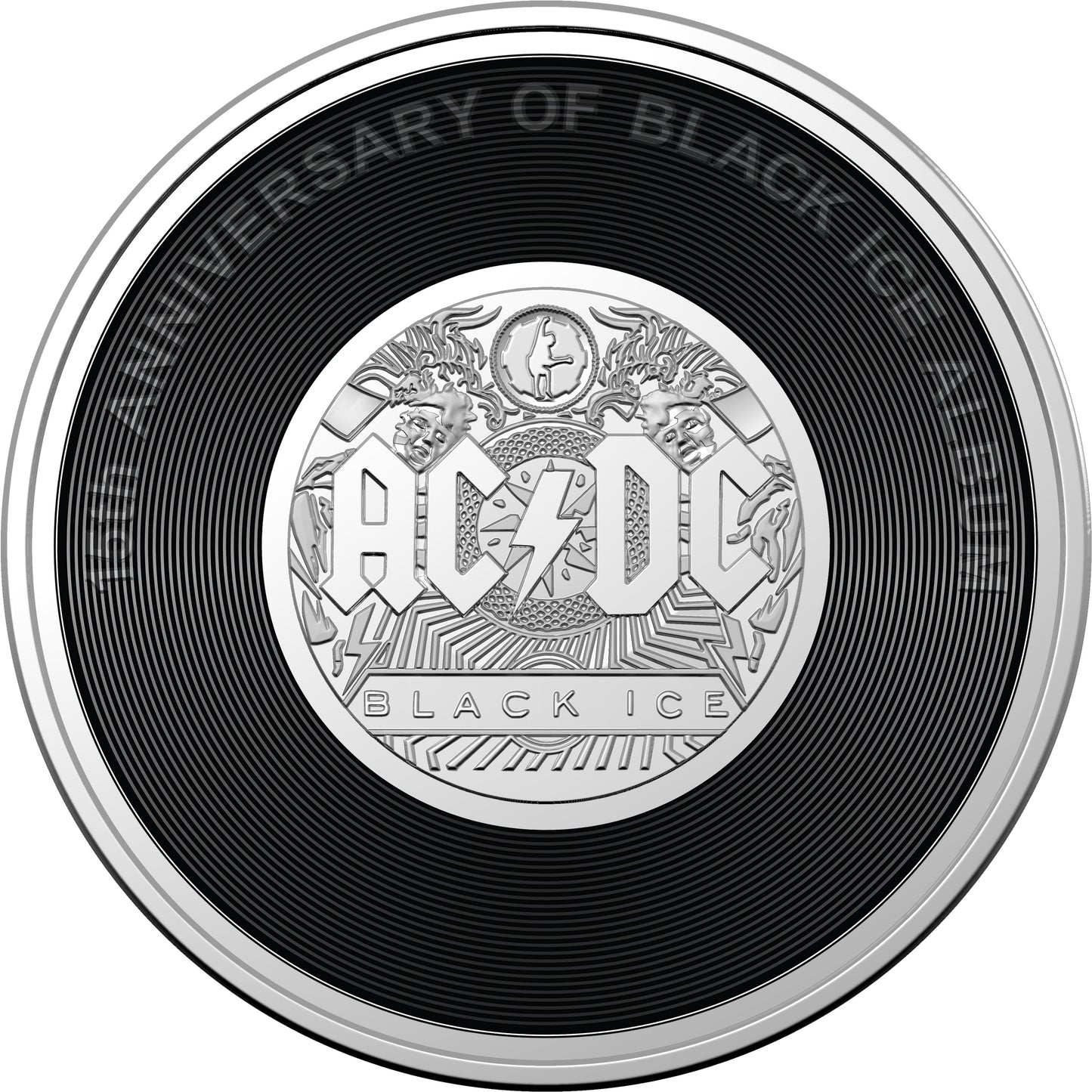 2022/23 20c AC/DC 45th Anniversary Uncirculated 6 Coin Set