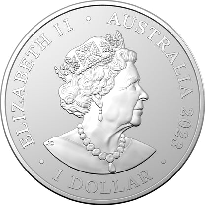 2023 $1 AC/DC 1oz Silver Uncirculated Coin