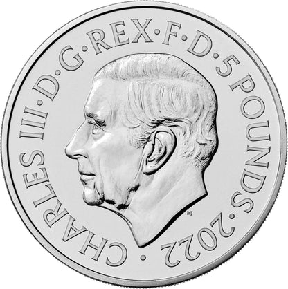 UK 2022 £5 Her Majesty Queen Elizabeth II Uncirculated Coin