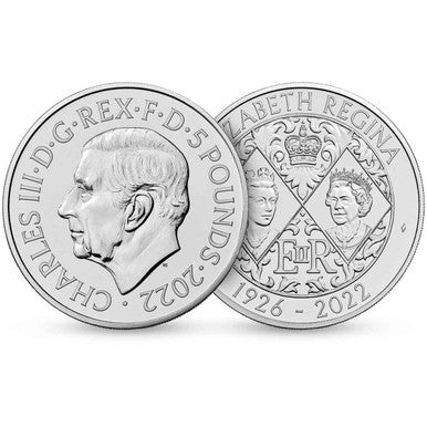 UK 2022 £5 Her Majesty Queen Elizabeth II Uncirculated Coin