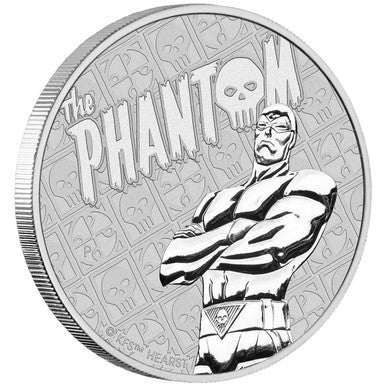2022 The Phantom  $1 1oz Silver Brilliant Uncirculated Coin
