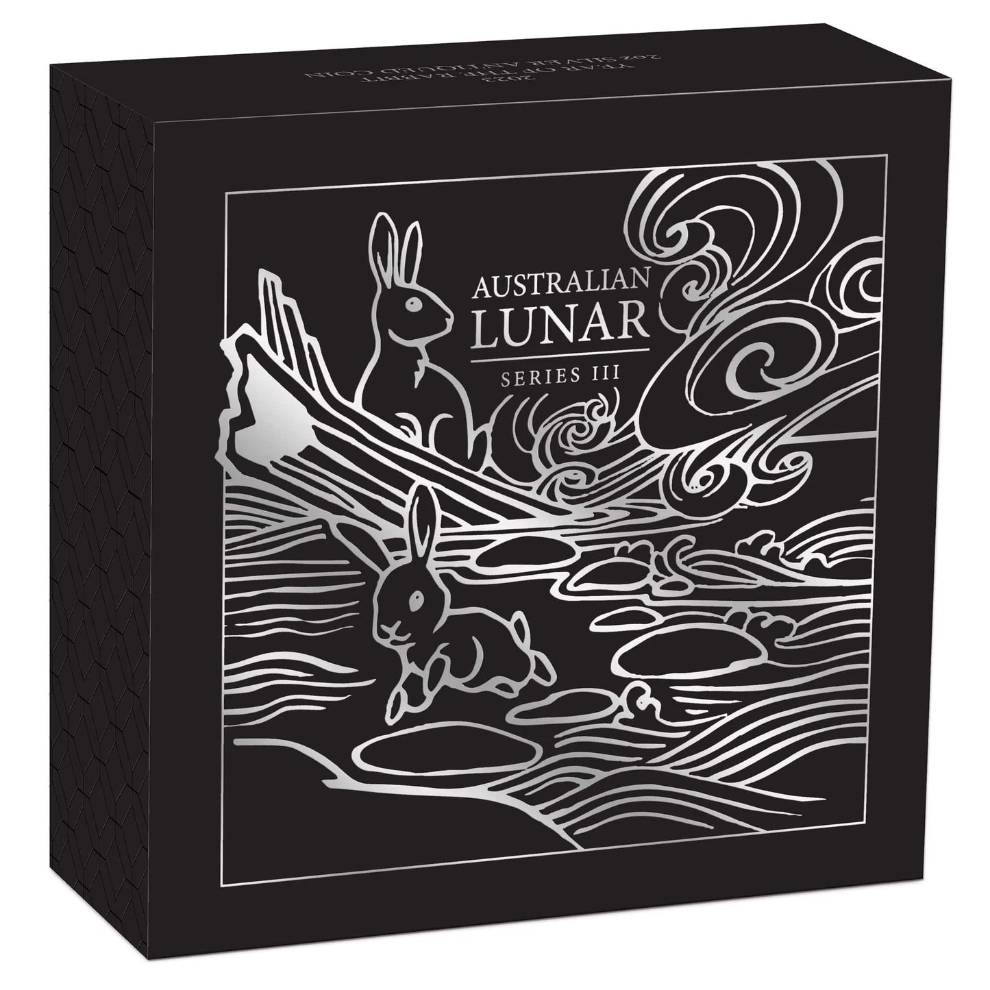 2023 $2 Lunar Year of The Rabbit 2oz Silver Antiqued Coin