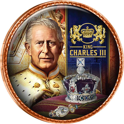 House of Windsor Enamel Penny 5 Coin Collection