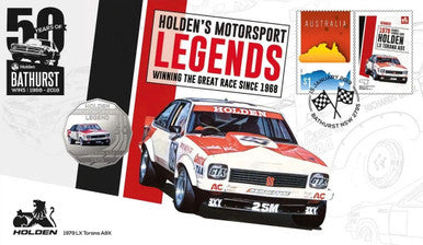 2018 50c Holden's Motorsport Legends 1979 LX Torana A9X PNC