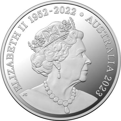 2023 $1 Kangaroo Fighting Spirit 1/2oz Silver Proof Coin