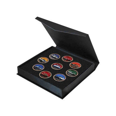 Allan Moffat Racing Enamel Penny 9-Coin Collection