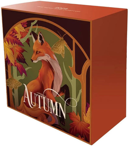 Niue 2024 $1 Seasons Autumn 1oz Silver Coloured Proof Coin