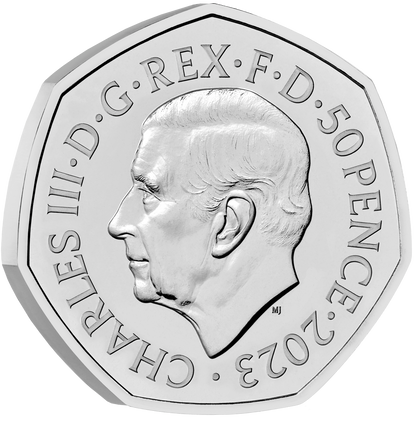 UK 2023 50p The Snowman Uncirculated Coin