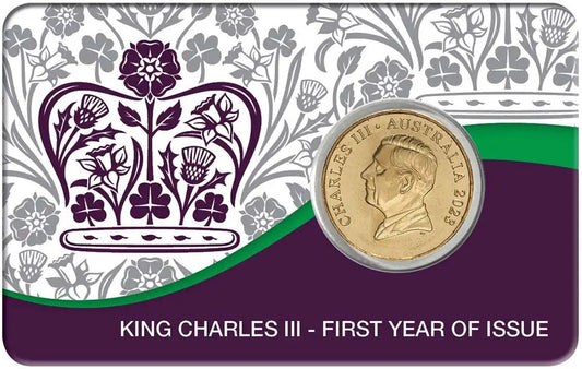 2023 $1 King Charles III First Year of Issue Uncirculated Coin