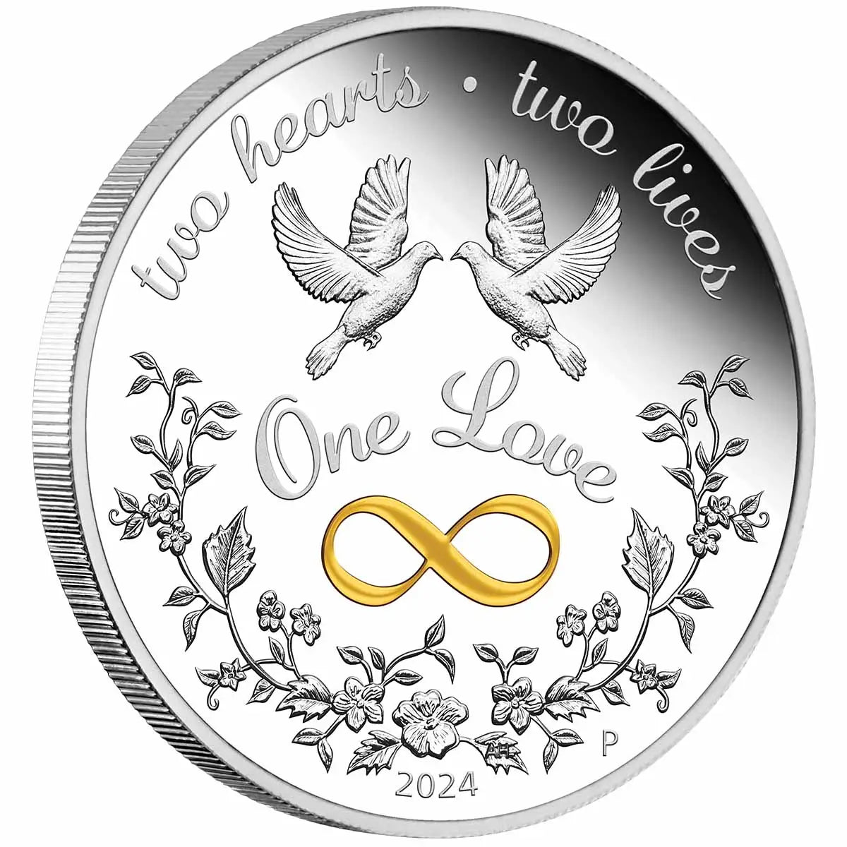 2024 $1 One Love 1oz Silver Proof Coin