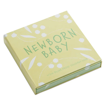 2024 50c Newborn Baby 1/2oz Silver Coloured Proof Coin