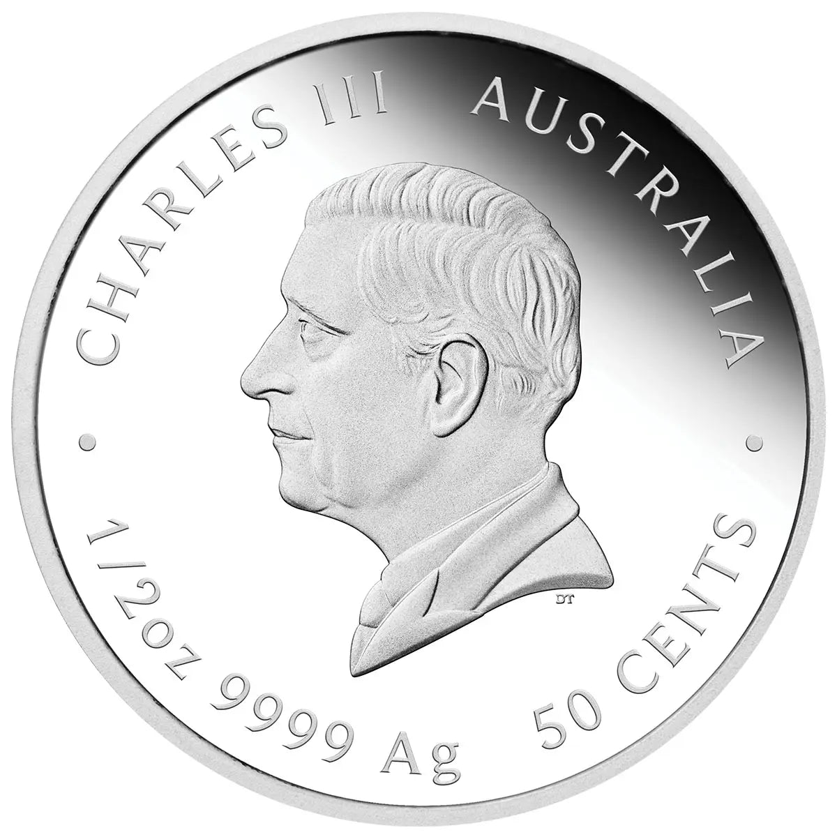 2024 50c Newborn Baby 1/2oz Silver Coloured Proof Coin