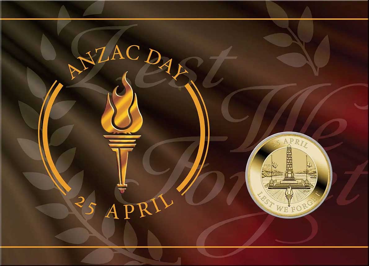 2024 $1 Lest We Forget ANZAC Day Uncirculated Coin