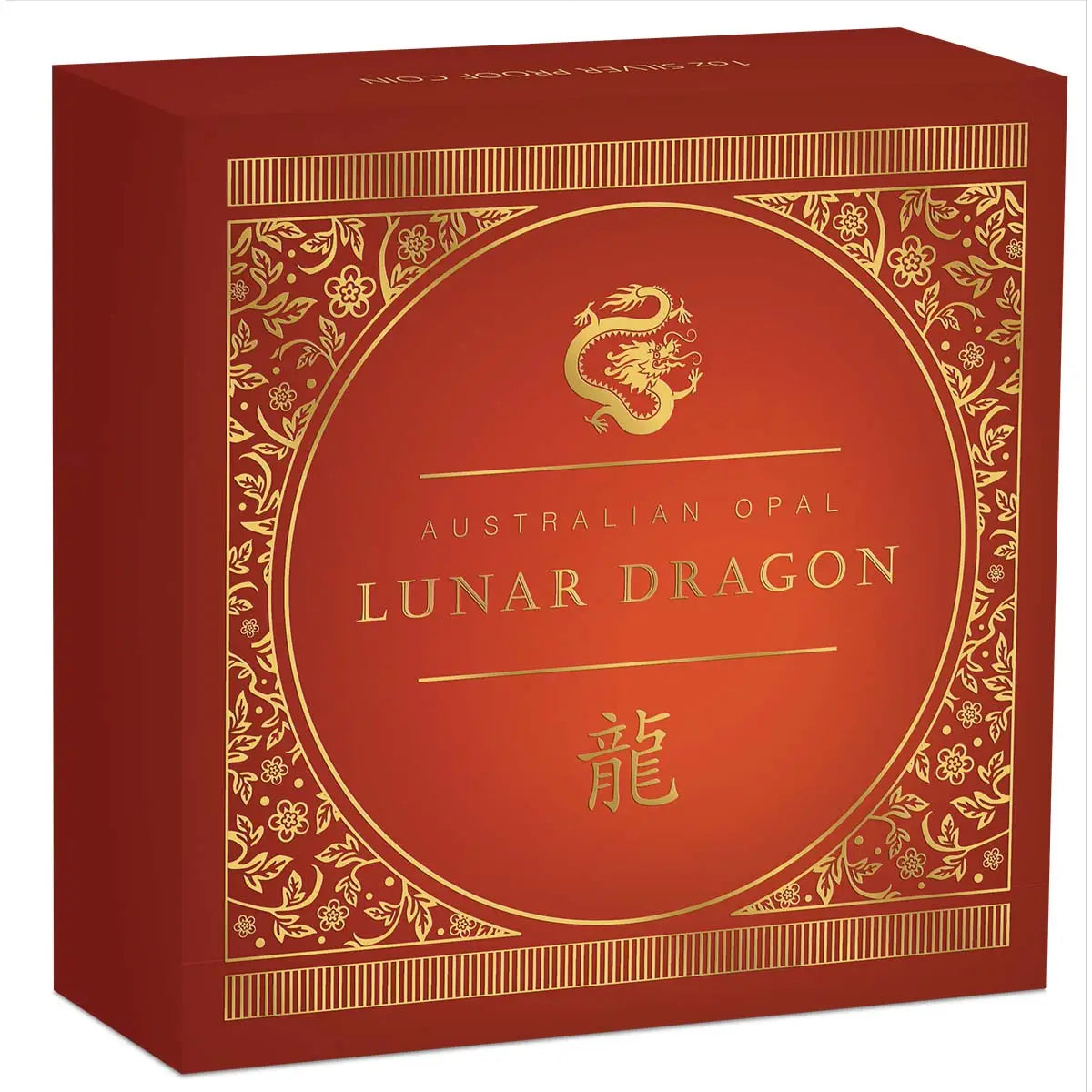 2024 $1 Australian Opal Lunar Year of The Dragon 1oz Silver Proof Coin