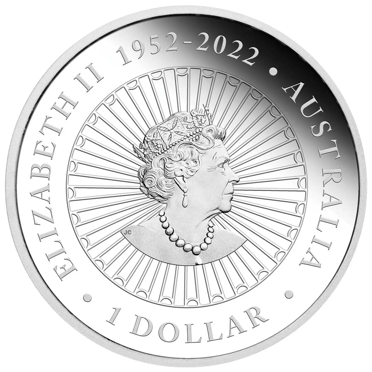 2024 $1 Australian Opal Lunar Year of The Dragon 1oz Silver Proof Coin