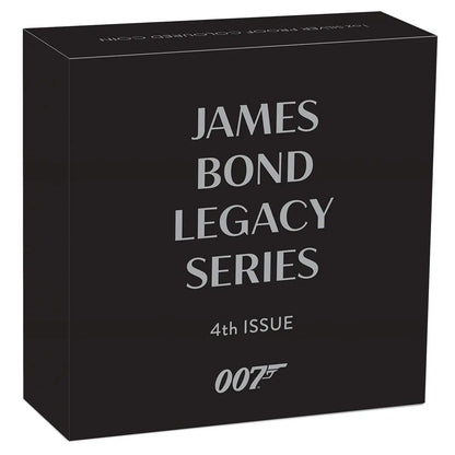 Tuvalu 2024 $1 James Bond 007 Legacy Pierce Brosnan 1oz Silver Proof Coin