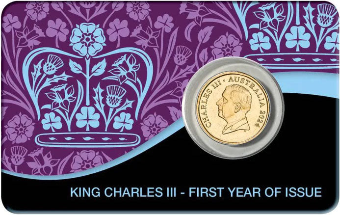 2024 $2 King Charles III Effigy Al-Bronze UNC Coin