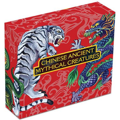 Tuvalu 2016 $1 Chinese Ancient Mythical Creatures 1oz Silver High Relief Proof Coin