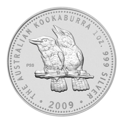 2009 $1 Australian Kookaburra 20th Edition 1oz Silver BU 20 Coin Set