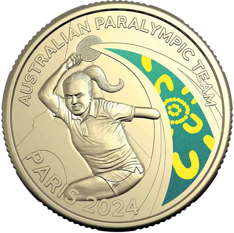2024 $1 Australian Paris Paralympic Team PNC