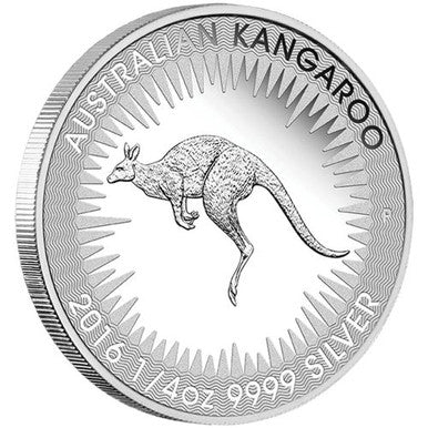 2016 25c Australian Kangaroo 1/4oz Silver Proof Coin