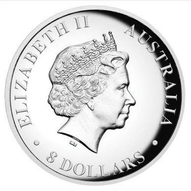 2016 $8 Australian Wedge-Tailed Eagle 5oz Silver High Relief Proof Coin