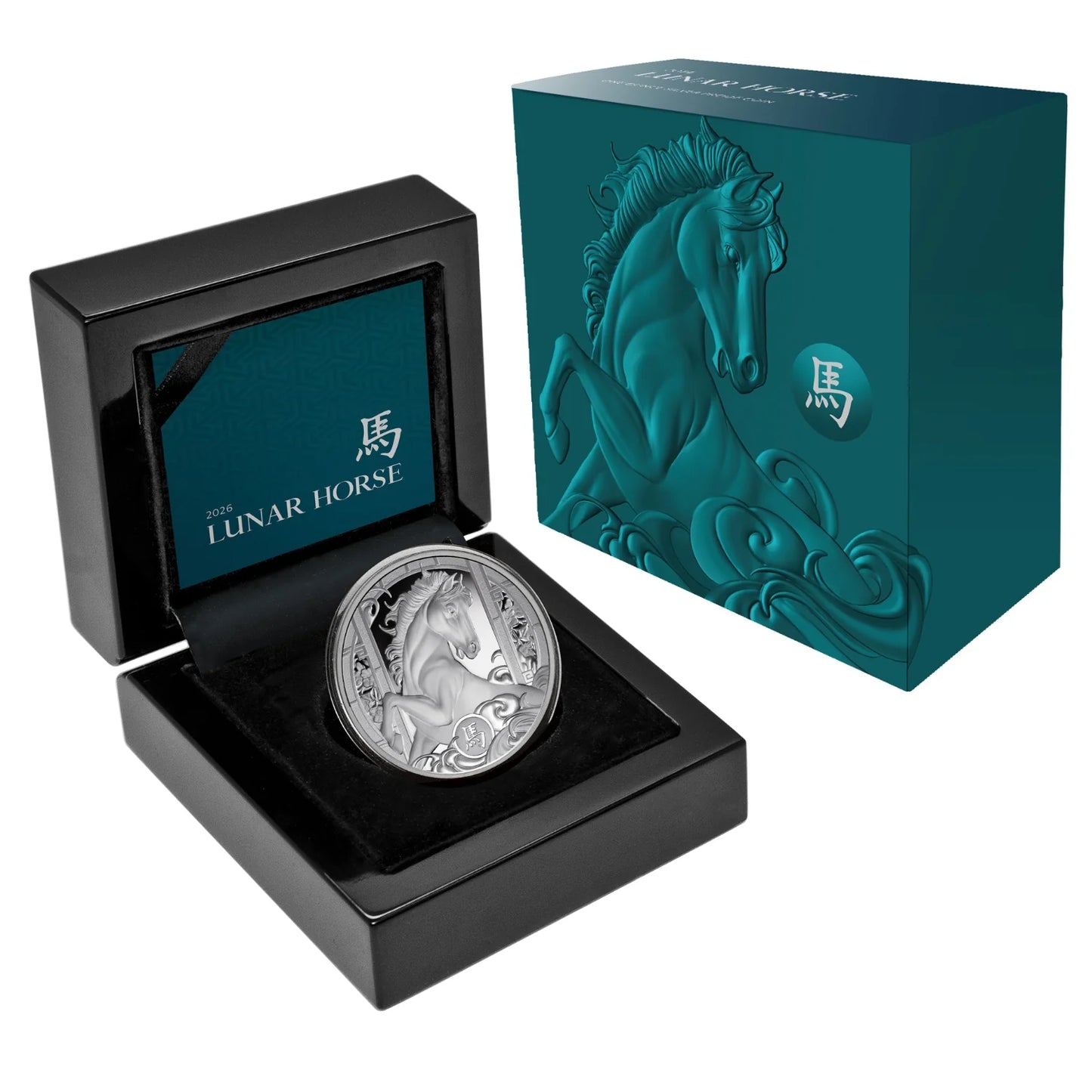 Niue 2026 $1 Lunar Horse 1oz Silver Proof Coin