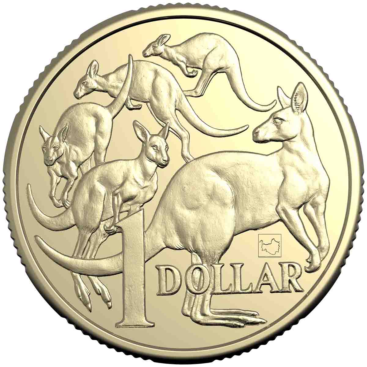 2025 $1 ANDA Brisbane 30th Anniversary of ANDA Brisbane Map Privy Mark Uncirculated Coin