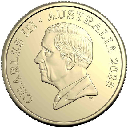 2025 $1 ANDA Brisbane 30th Anniversary of ANDA Brisbane Map Privy Mark Uncirculated Coin