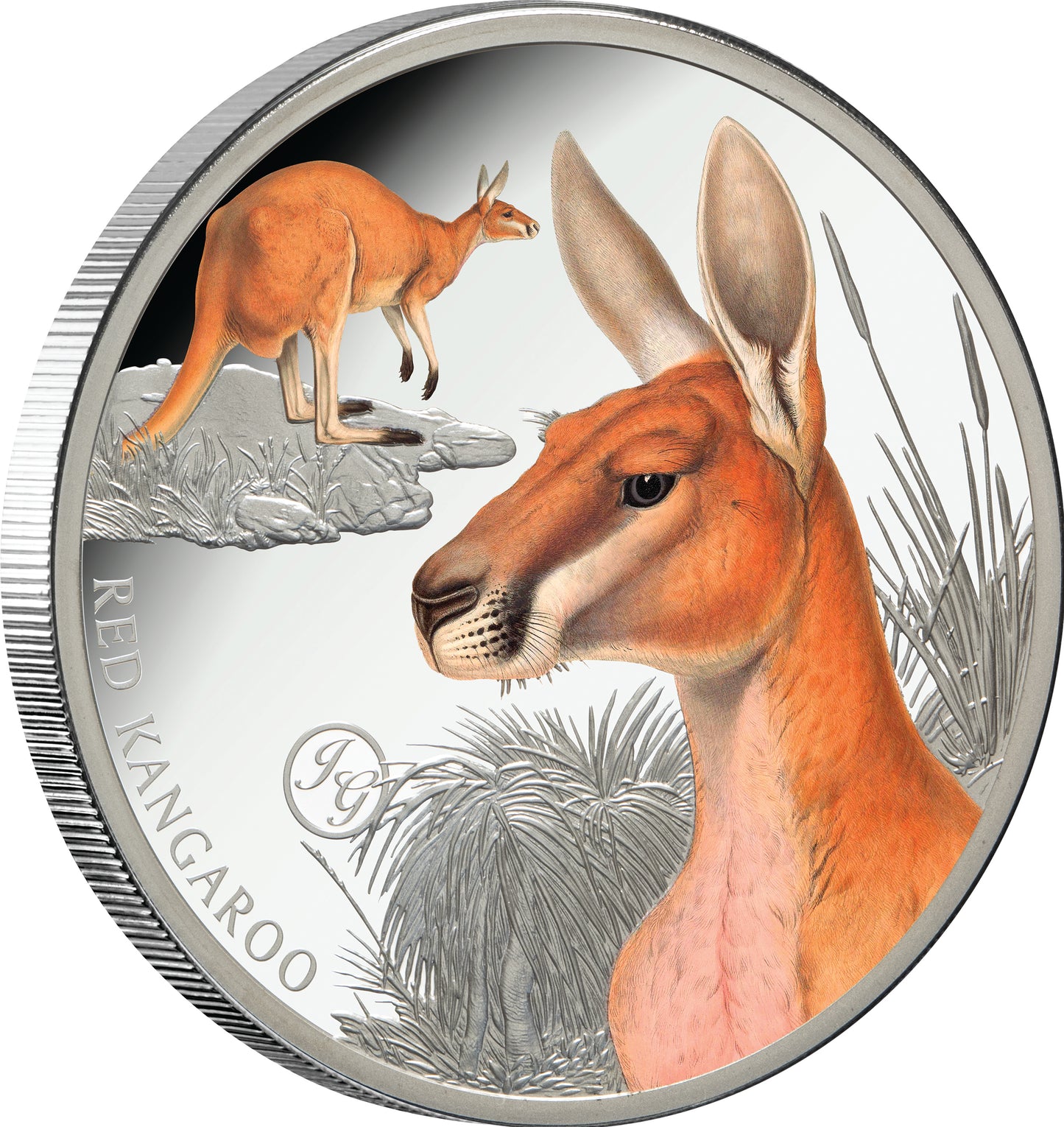 Niue 2026 $1 Mammals of Australia Red Kangaroo 1oz Silver Coloured Proof Coin