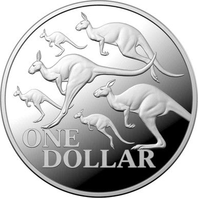 2020 $1 Red Kangaroo 1oz Silver Proof Coin