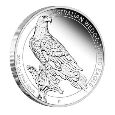 2017 $1 Australian Wedge-Tailed Eagle 1oz Silver Proof Coin