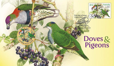 2021 $1 Doves & Pigeons PNC