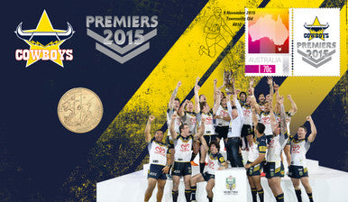 2015 $1 North Queensland Cowboys NRL Premiership PNC