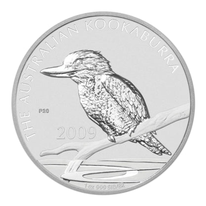 2009 $1 Australian Kookaburra 20th Edition 1oz Silver BU 20 Coin Set