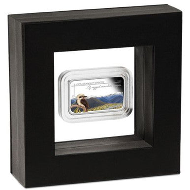 2015 $1 Sunburnt Country Kookaburra 1oz Silver Proof Rectangle Coin