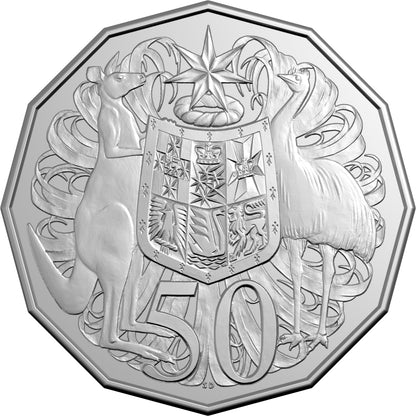 2025 50c King Charles III Obverse NON PREMIUM Roll