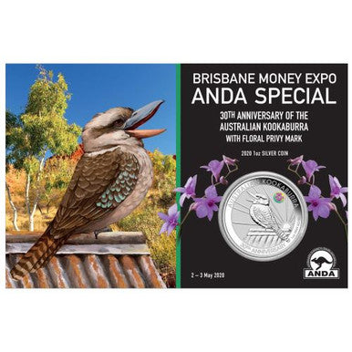 2020 Perth ANDA Kookaburra Floral Privymark