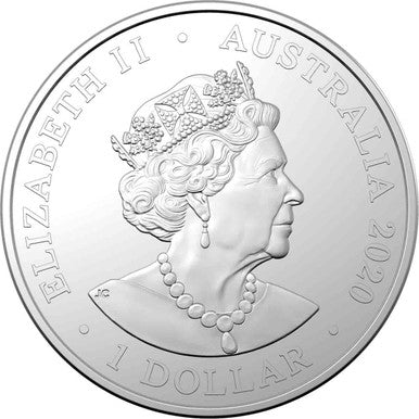 2020 $1 Star Dreaming The Emu In The Sky Gugurmin 1/2oz Silver Coloured Uncirculated Coin