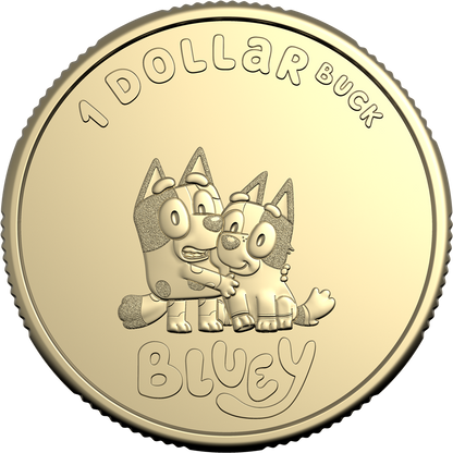 2024 $1 Bluey Dollarbucks Uncirculated 10 Coin Set