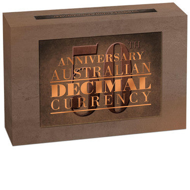 2016 50th Anniversary of Australian Decimal Currency 1oz Silver Proof Two Coin Set